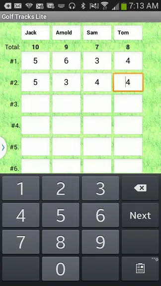 Golf Tracks Lite Screenshot 3