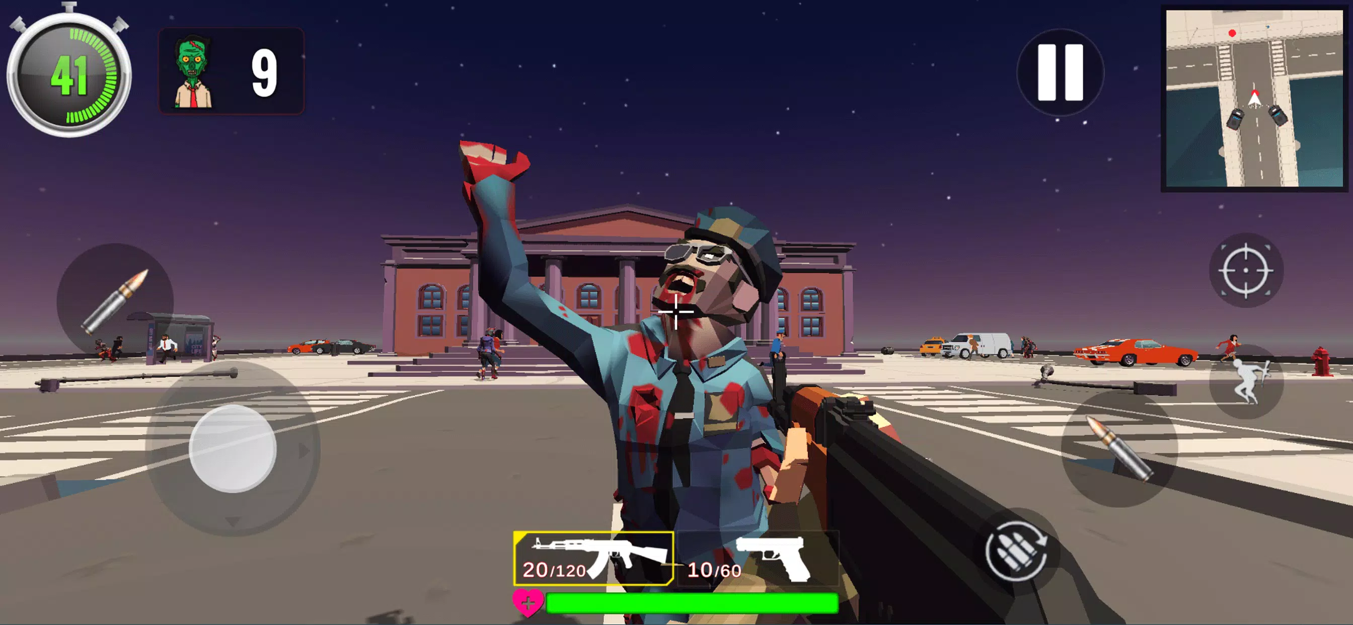 Zombie Hunter : Police Shooter应用截图第3张