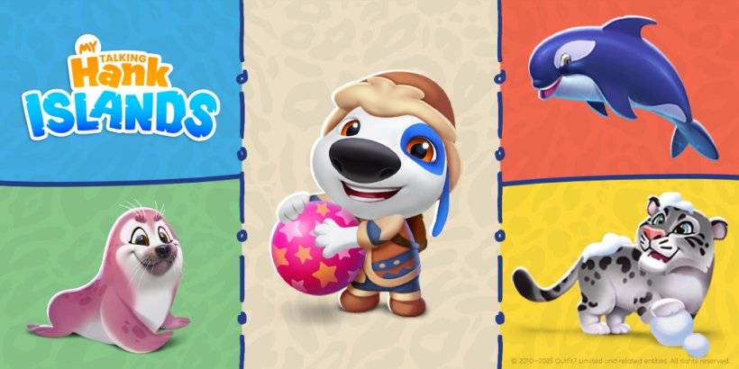 Ice Island Exploration in My Talking Hank: Islands