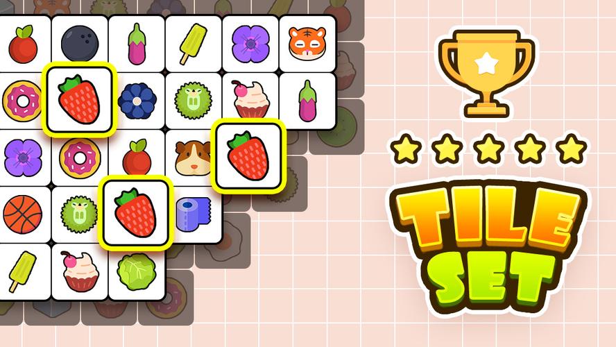 Triple Match - Tile Connect 스크린샷 1