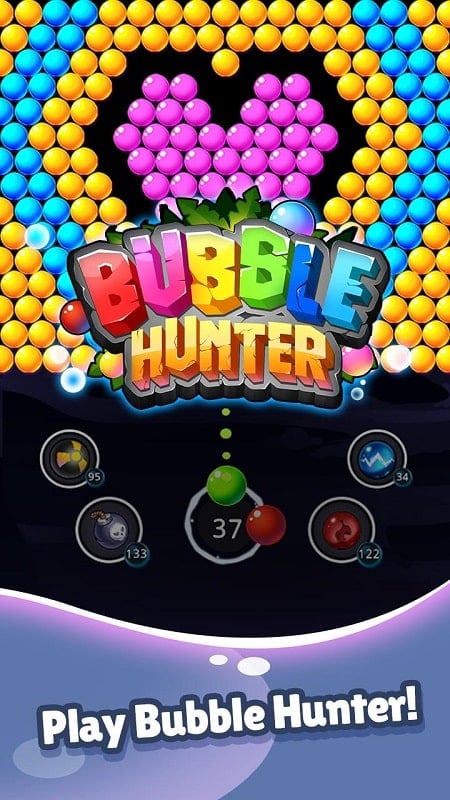 Bubble Hunter स्क्रीनशॉट 1