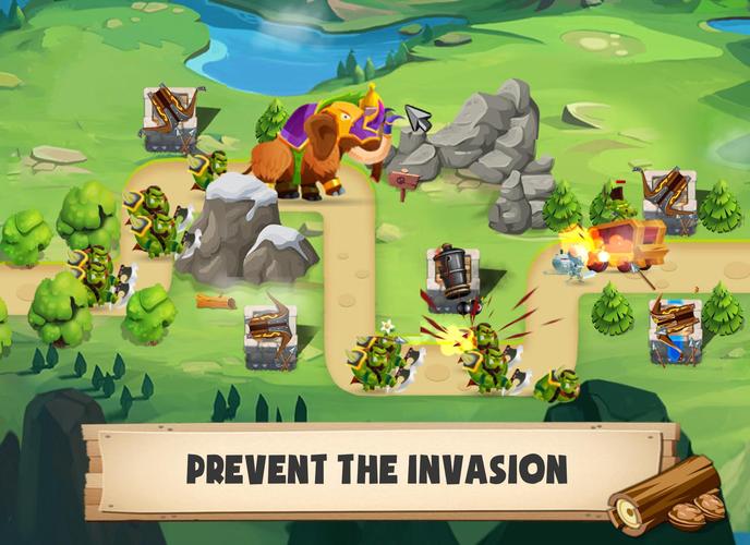Tower Defense War Ekran Görüntüsü 1