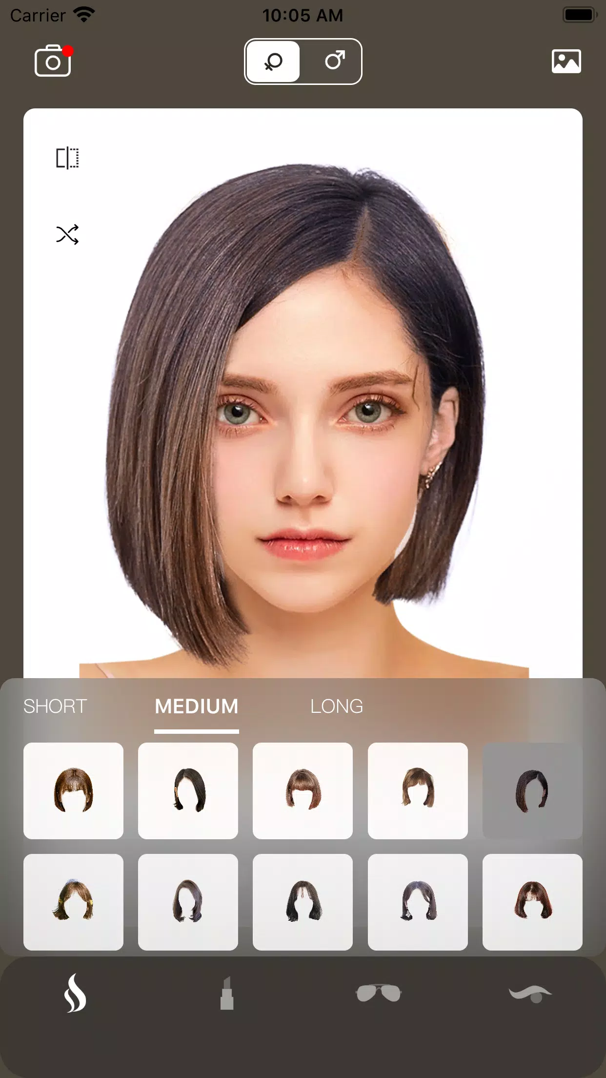 AI Hairstyle Try On・Bangs・Wigs應用截圖第2張
