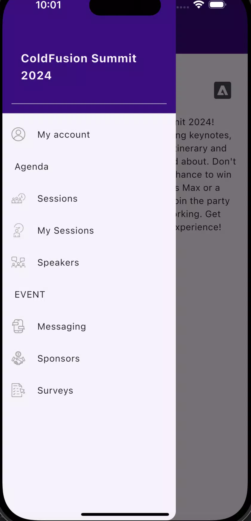 Adobe ColdFusion Summit 2024 Capture d'écran 2