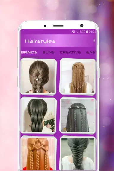 Hairstyles Step by Step Videos應用截圖第1張