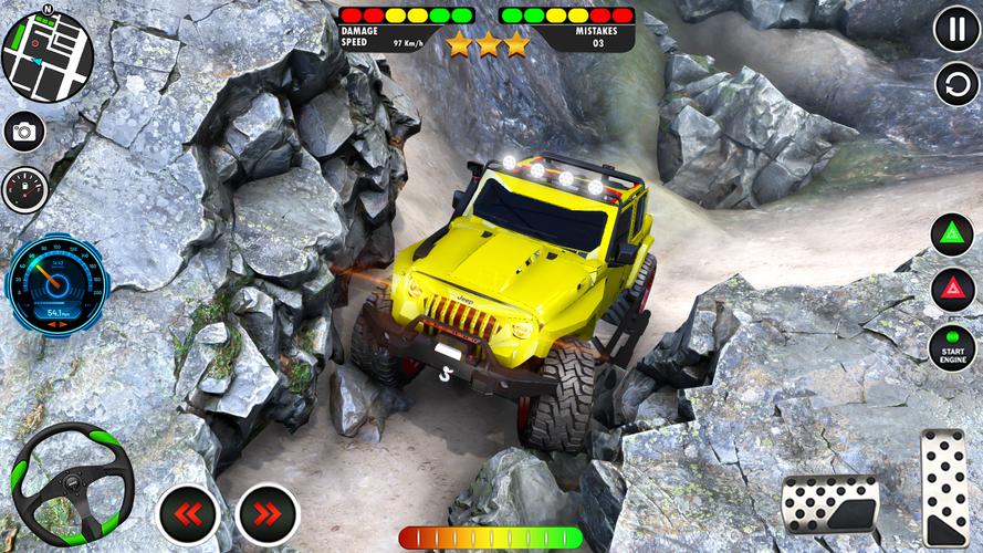 US Offroad Fury Car Driving 3D Capture d'écran 4