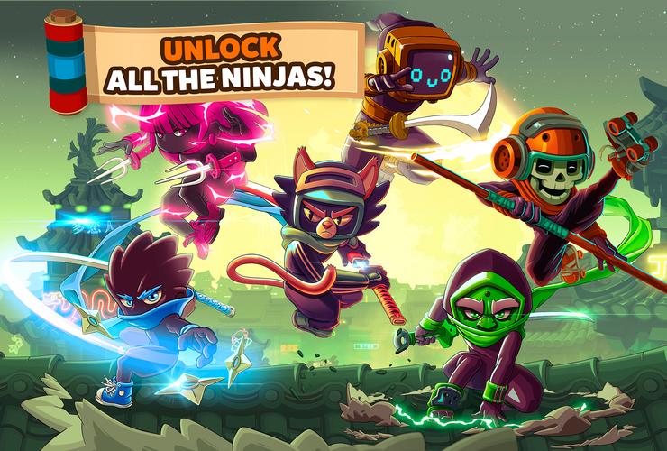 Ninja Dash Run - Offline Game Скриншот 3