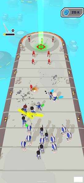 Schermata Space Army: Universe Clash Mod 3
