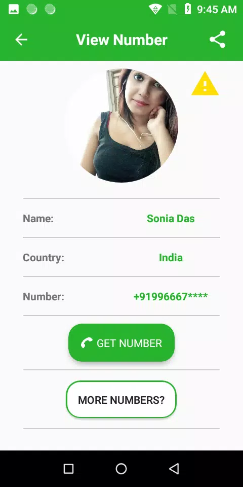 Girls Phone Number for Chat Ảnh chụp màn hình 3