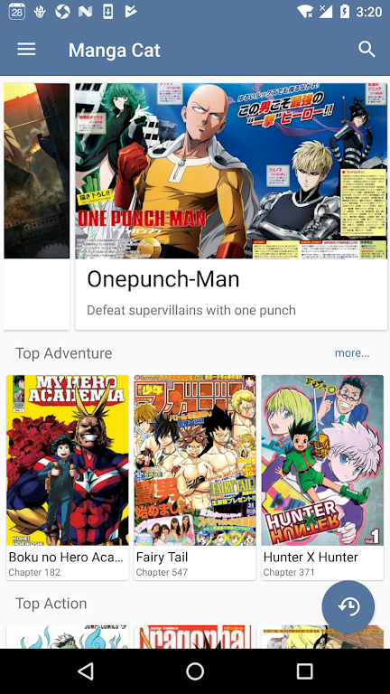 Manga Cat — Best manga & comic reader スクリーンショット 1