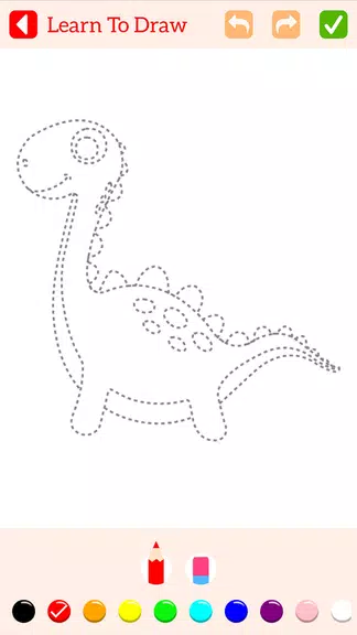 Schermata Learn To Draw Animals - Steps 1