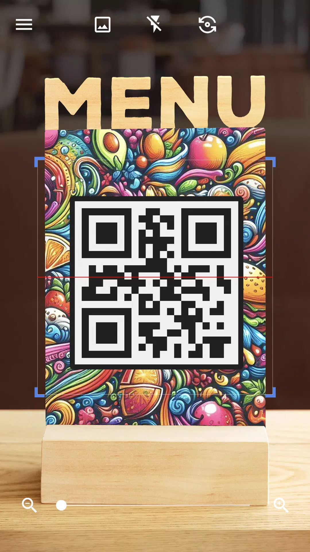 QR & Barcode Scanner ภาพหน้าจอ 1