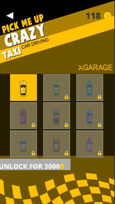 Idle Taxi: Driving Simulator Скриншот 1