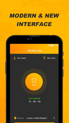 Mystery VPN - Safe & Unlimited Capture d'écran 2