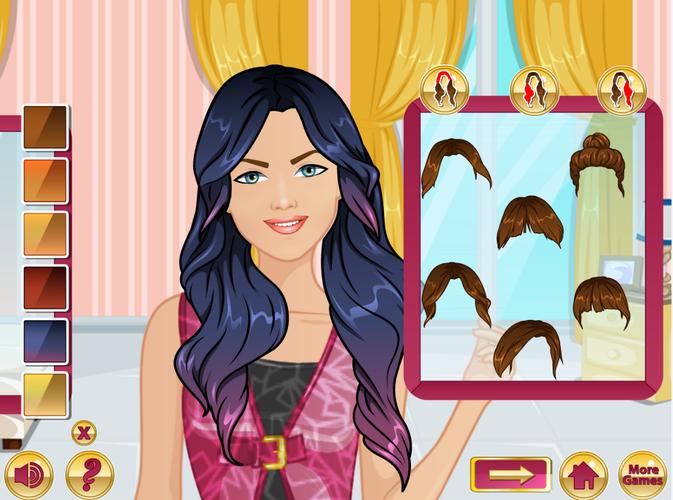 Model Star Girl Dress Up Games Capture d'écran 2