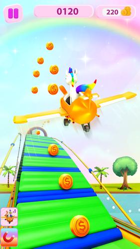 Unicorn Kingdom: Running Games Скриншот 2