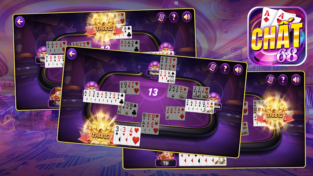 Chất68: Đánh Bài Doi Thuong スクリーンショット 3