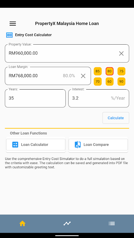 PropertyX Malaysia Home Loan Скриншот 1