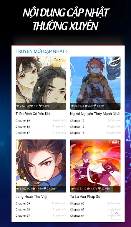 Manga Mobile - Đọc truyện tranh Captura de pantalla 2