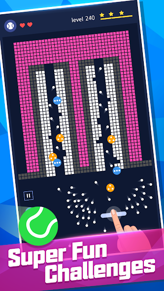 Break Bricks - Bricks Breaker Mod Schermafbeelding 4