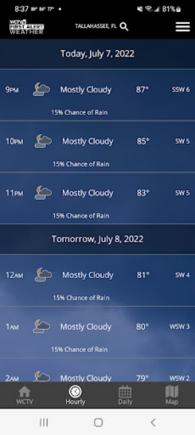 WCTV First Alert Weather應用截圖第1張