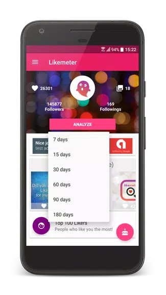 Likes & Ghost Followers for Instagram स्क्रीनशॉट 3