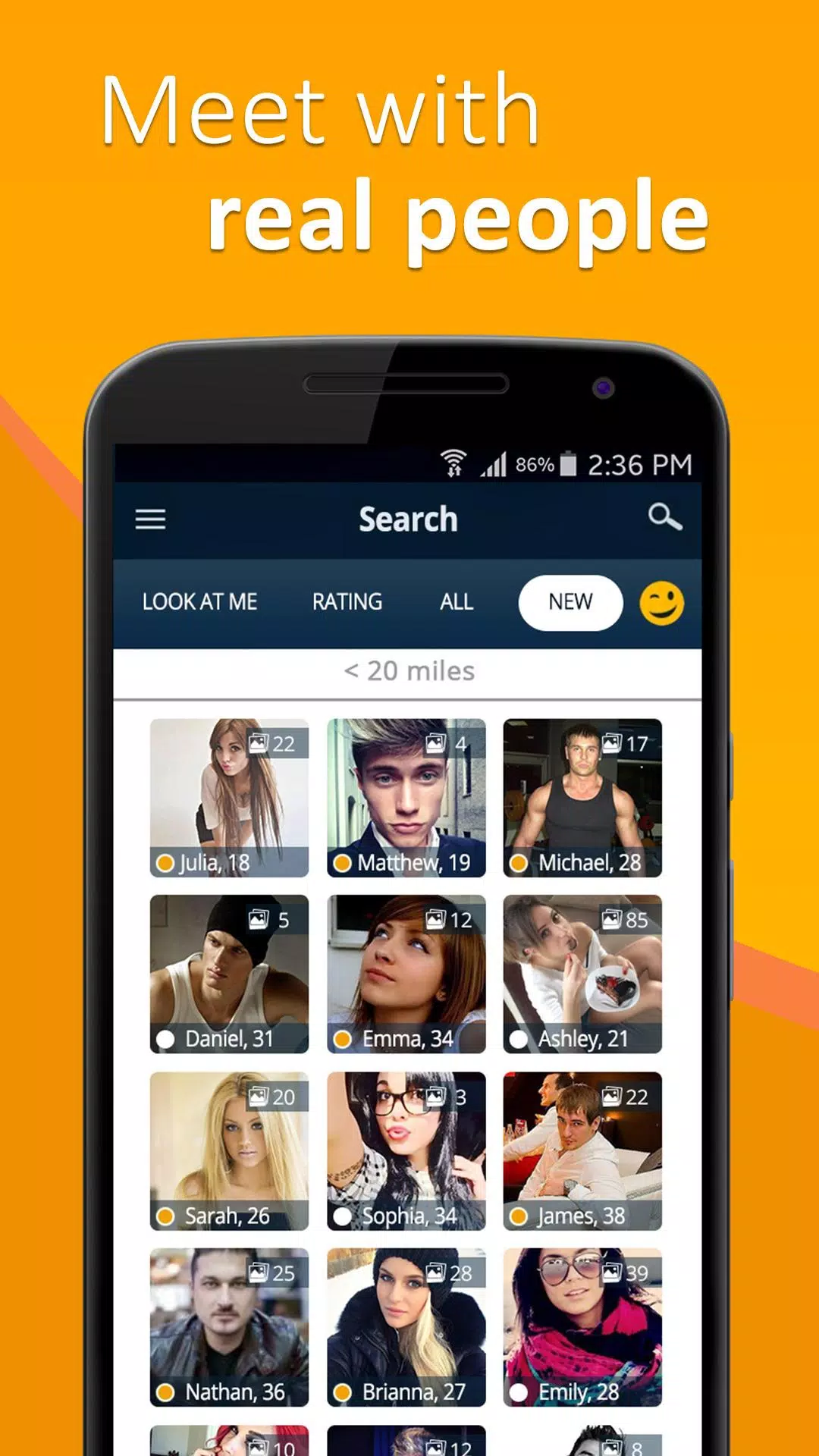 Meet4U - Chat, Love, Singles!應用截圖第1張
