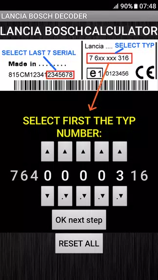Bosch Lancia Radio Code Decode應用截圖第1張