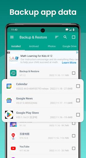 App Backup Restore Transfer Screenshot 2