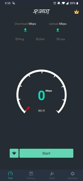 Internet speed test Meter Скриншот 1