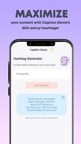 Caption Genie: AI Caption Tool Ekran Görüntüsü 4