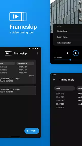 Frameskip - Video Timing Tool应用截图第1张