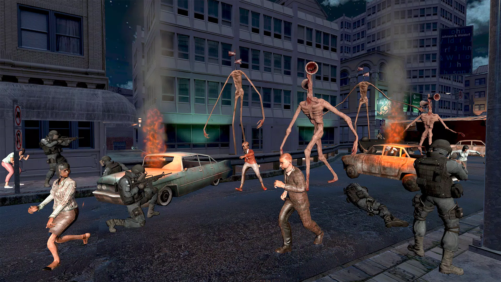 Siren Head City EscapeGames Screenshot 1