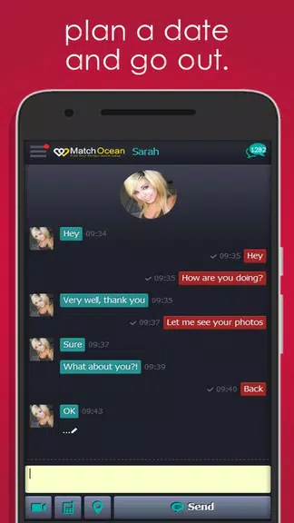 Free Dating App & Flirt Chat - MatchOcean ภาพหน้าจอ 2
