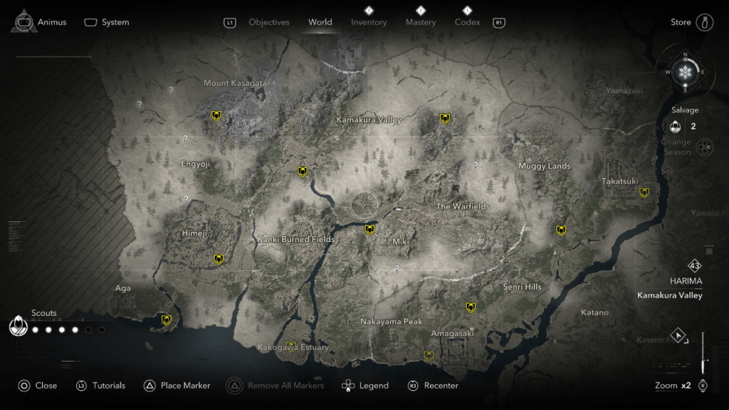 Kakurega Location Map - harima