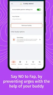 BlockerX: Porn Blocker/ NotFap Tangkapan skrin 3