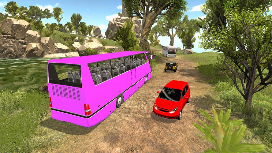 Offroad Bus Climb Hill Racing应用截图第3张