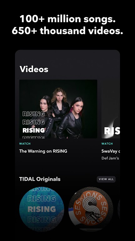TIDAL Music: HiFi-Sound Screenshot 4