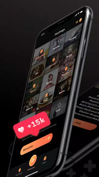 TikPlus for social profiles, likes and fans Captura de pantalla 2