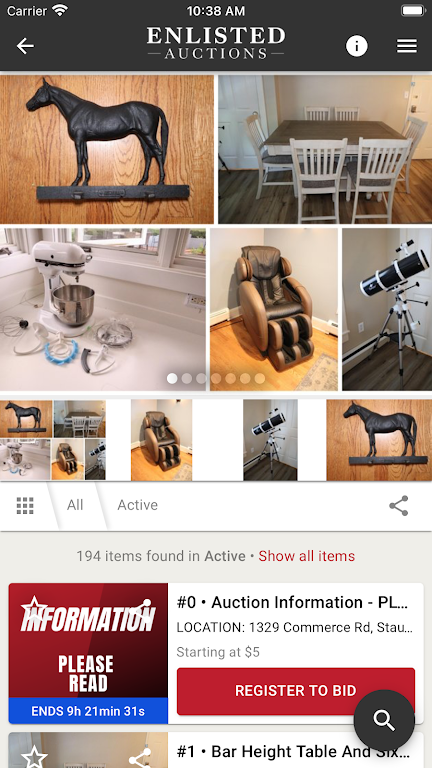 Schermata Enlisted Auctions 4