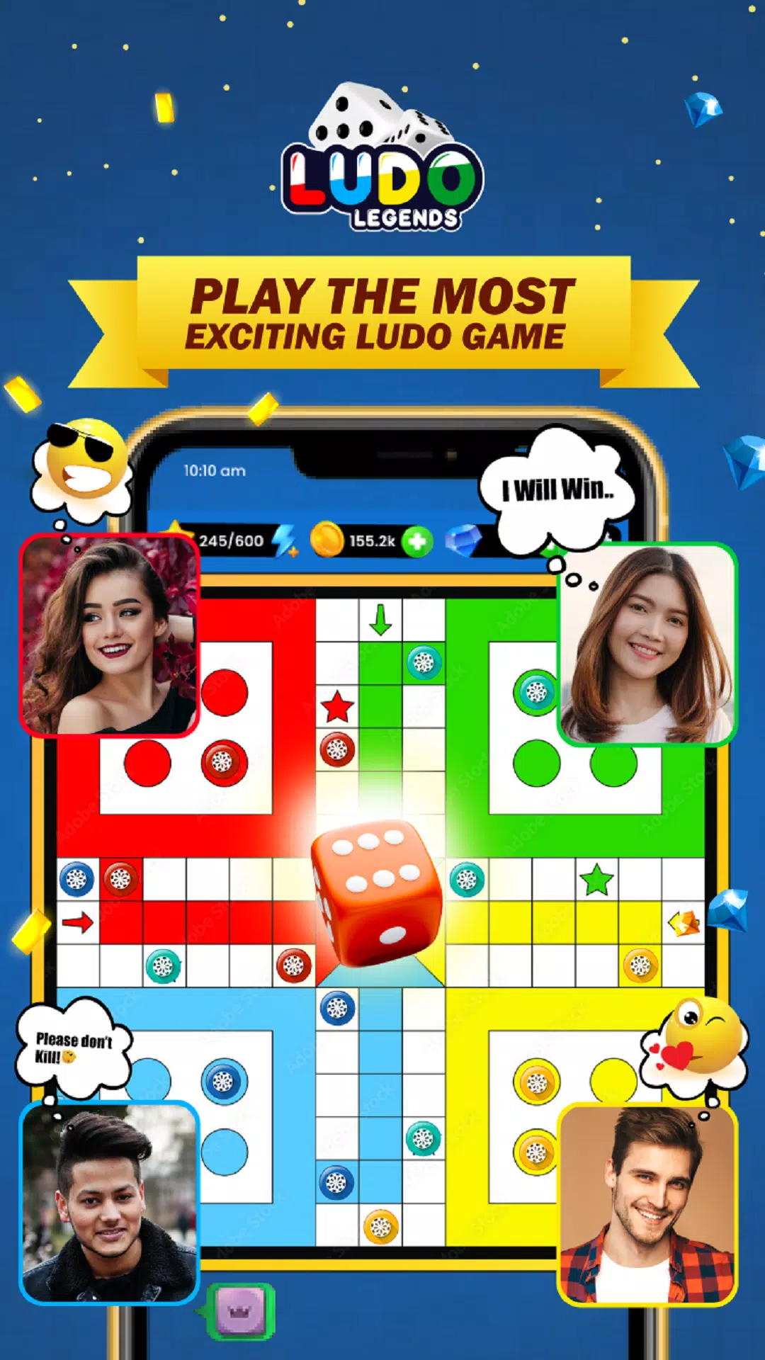 Ludo Legends ภาพหน้าจอ 1