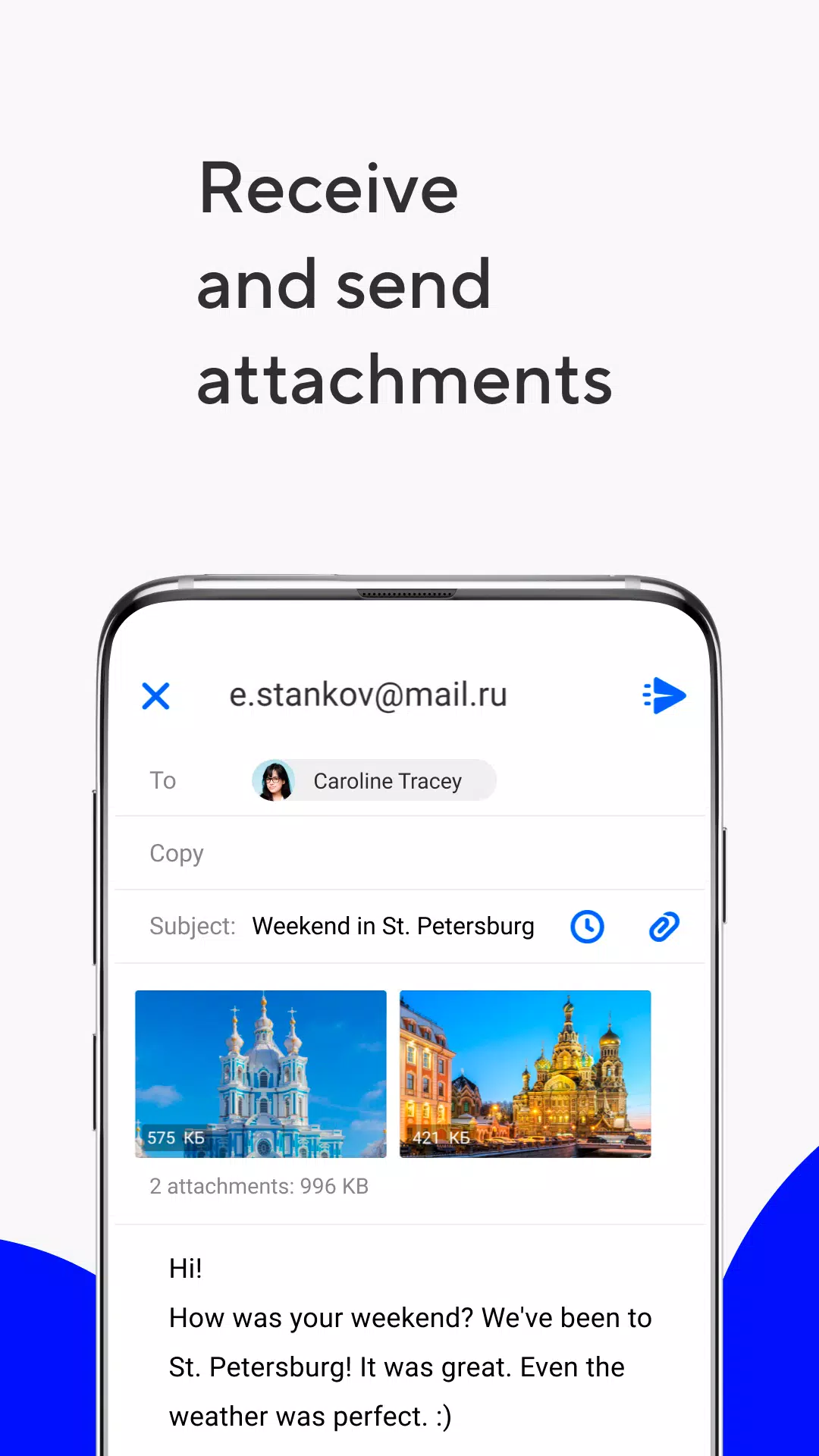 Mail ภาพหน้าจอ 3