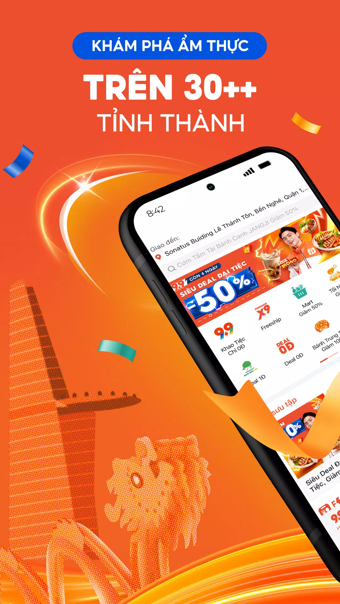 ShopeeFood - Ứng dụng giao món 스크린샷 2