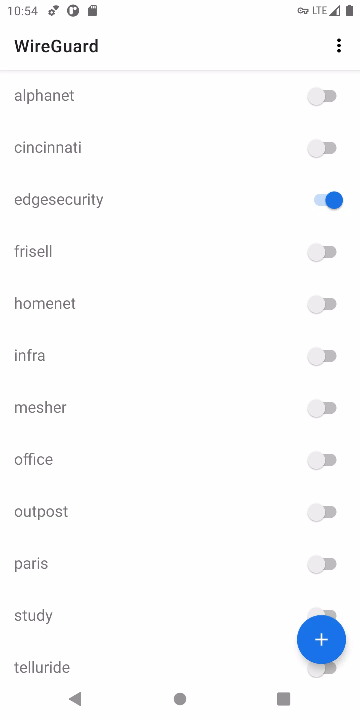 WireGuard スクリーンショット 1