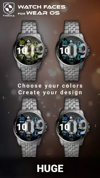 Huge Watch Face Screenshot 2