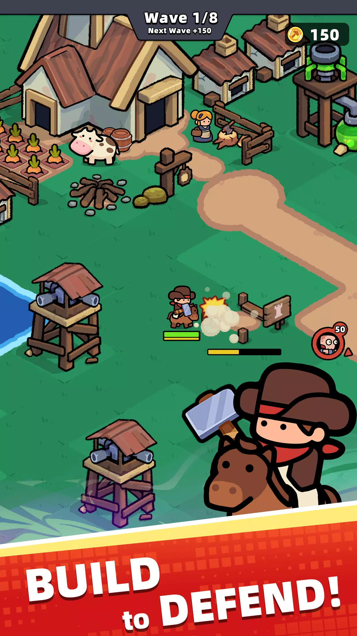 Townfall: Defense from Zombies Screenshot 1