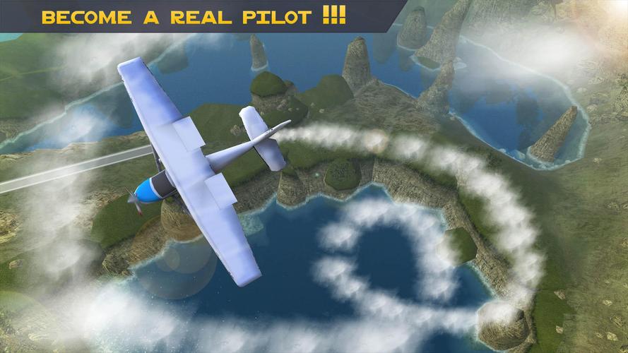 Plane Flight Simulator Games Capture d'écran 1