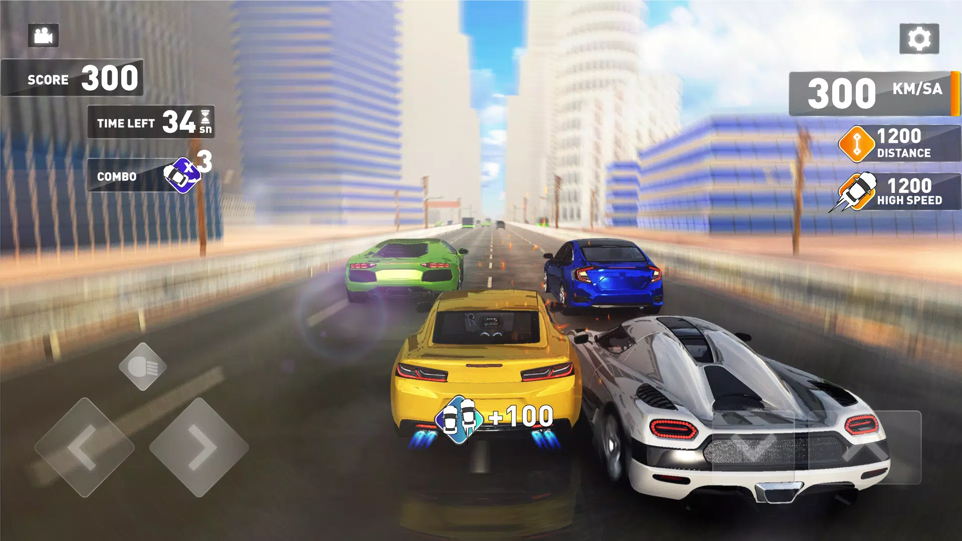 PetrolHead Highway Racing Captura de pantalla 2