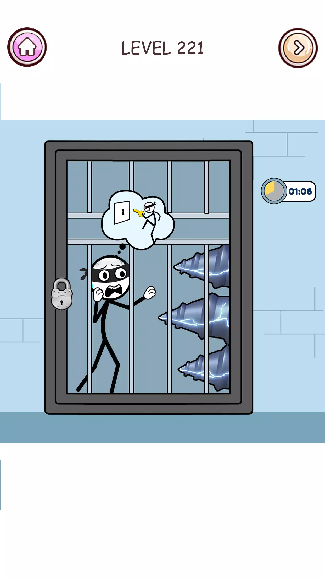 Schermata Stick Robber: Brain Puzzle 2