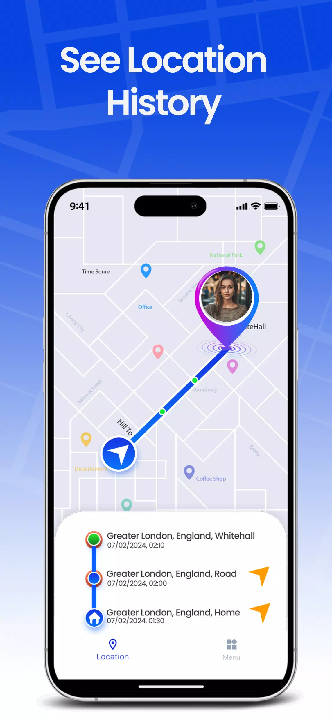 Phone Tracker GPS GeoPoint360 स्क्रीनशॉट 2